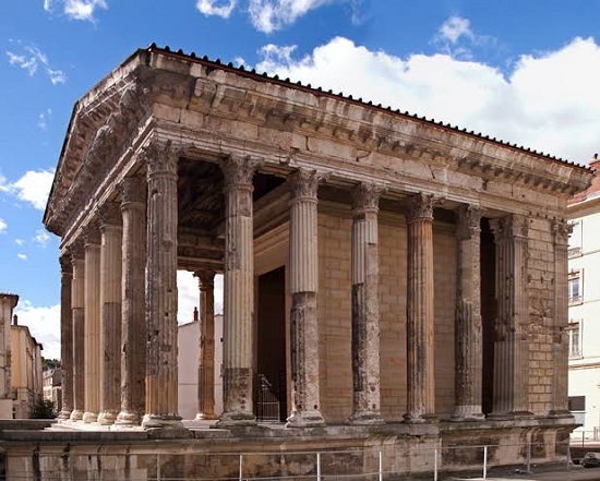 Temple of Augustus - Well-Preserved Roman Temple In The City Of Pula, Croatia.