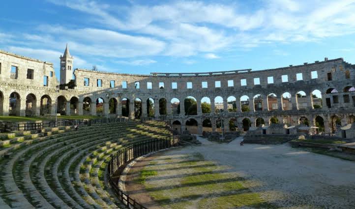 Pula Arena - Roman Amphitheatre In Pula Croatia